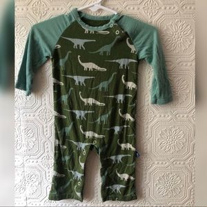 Kickee Dino romper